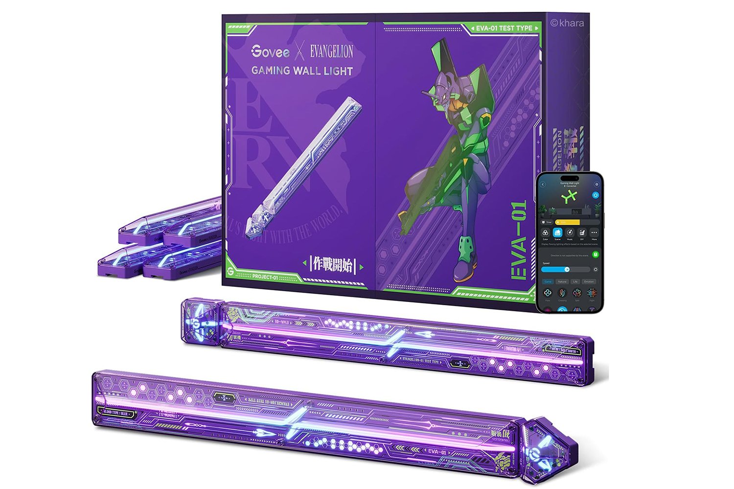 Govee X Evangelion Gaming Wall Light
